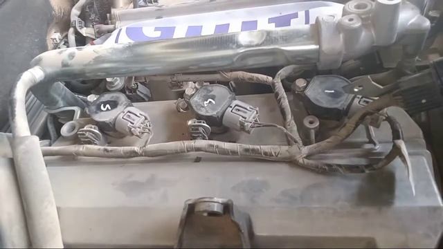 Mitsubishi Pajero (technical info) how to put spark plug exactly смотреть онлайн