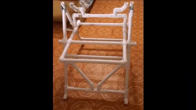 УДОБНОЕ РАСКЛАДНОЕ КРЕСЛО из ПВХ труб своими руками смотреть онлайн