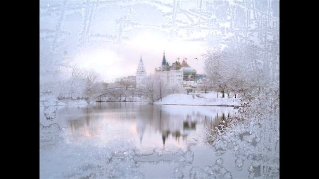 Winter morning Зимнее утро слайд шоу смотреть онлайн