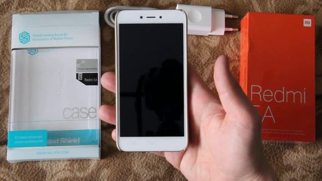 Xiaomi Redmi 5A , как на нём сидит чехол (бампер) от Nillkin смотреть онлайн