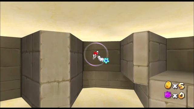 Kaizo Mario Galaxy | Dusty Dune Galaxy – Treasure of the Pyramid | 100% Walkthrough смотреть онлайн