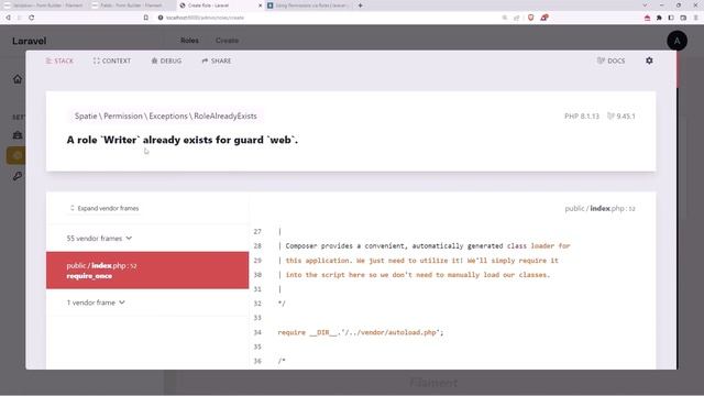 Laravel Filament Roles And Permissions Full Tutorial