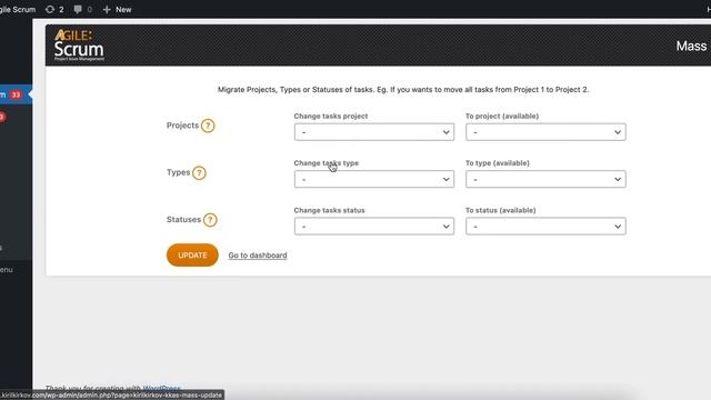 WordPress Project Management Agile Scrum Plugin смотреть онлайн