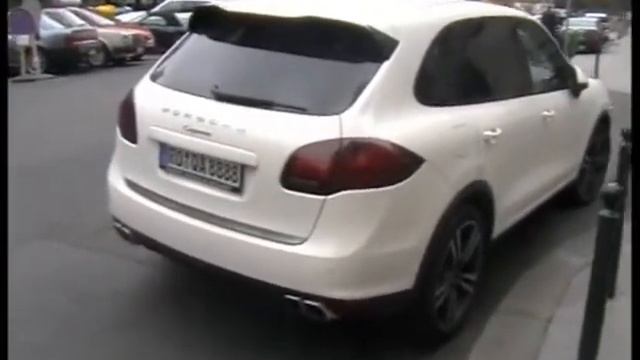NEW White Porsche Cayenne in Budapest, at Hotel KEMPINSKI смотреть онлайн