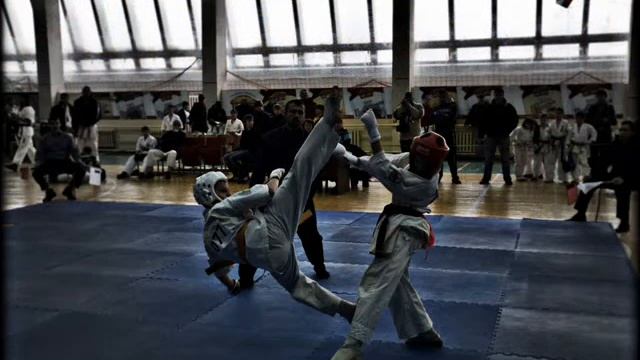 Open Cup Final Crimea on Kyokushin karate IKOK Sosai смотреть онлайн