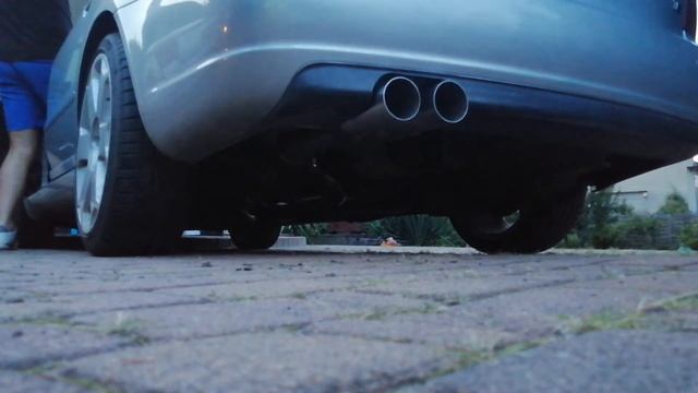 Audi S4 B5 2.7 V6 BiTurbo Stage 2 490HP 3 inch exhaust sound, Turboworks 409 SS смотреть онлайн