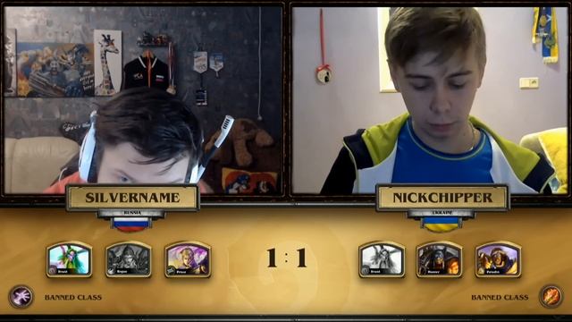 Silvername Vs NickChipper, StarLadder Hearthstone Ultimate Series