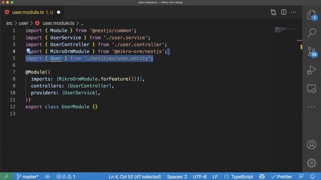 Como configurar um backend com Nestjs e Mikro ORM смотреть онлайн
