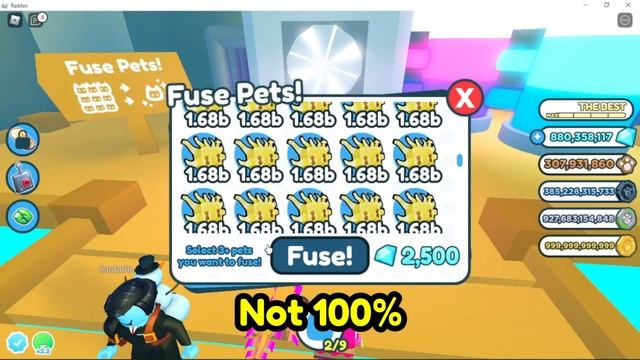 How to fuse Rainbow Festive Elf in Pet Simulator X *Christmas Update* смотреть онлайн