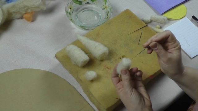 Мастер-класс «Вертеп в технике валяние шерсти» 1 часть смотреть онлайн