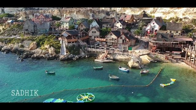 Malta | Europe | Popeye village top view #malta #europe #explore смотреть онлайн