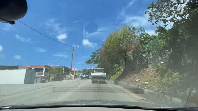 Roundtrip 2021 by car Sint Maarten/Saint Martin April 30th 4K смотреть онлайн