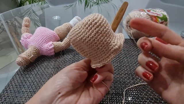 Pitty E Peter- Cabeça- Parte 1- Bebê Amigurumi Articulado- Crochê- Artesanato