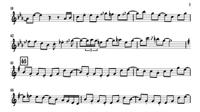 "Joyful" - Ed Calle - 🎷 Soprano Sax Transcription 🎷 смотреть онлайн