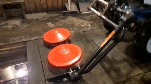 Модернизация мотокосилки " Пахарь"  к мотоблоку "Нева" своими руками.