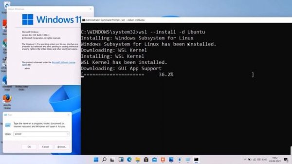 WSL installation in Windows 11 | Windows Subsystem for Linux on Windows 11