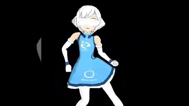 MMD новый вокалоид Люри