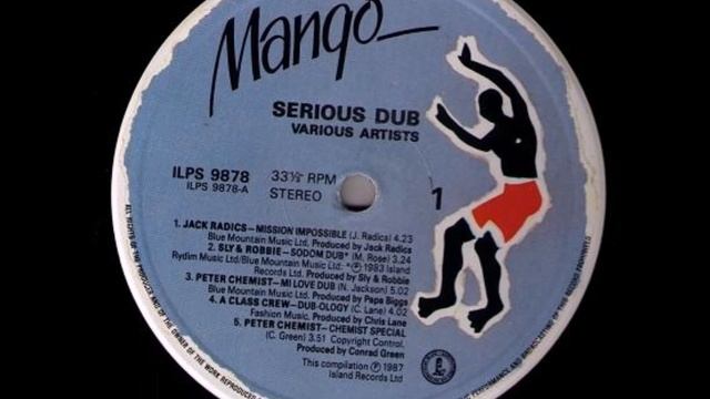 Peter Chemist - Chemist Special Dub - LP Mango 1987 - KILLER DIGITAL 80'S DANCEHALL смотреть онлайн