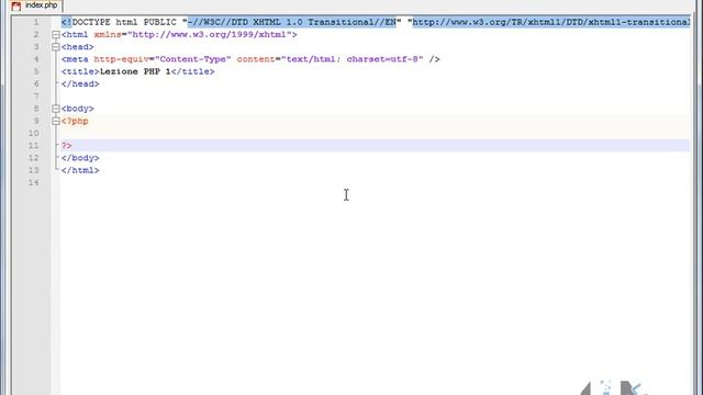 Videocorso di PHP - lezione 1 - Introduzione смотреть онлайн