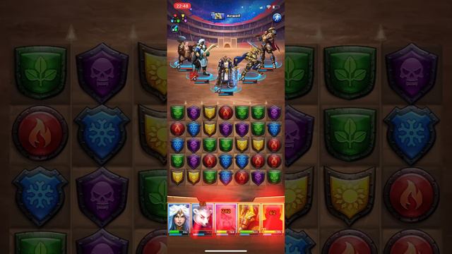 За что Магни невзлюбил Эгира Empires Puzzles смотреть онлайн
