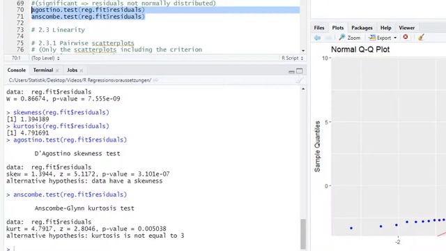 Testing Assumptions Linear Regression in R (2021) смотреть онлайн