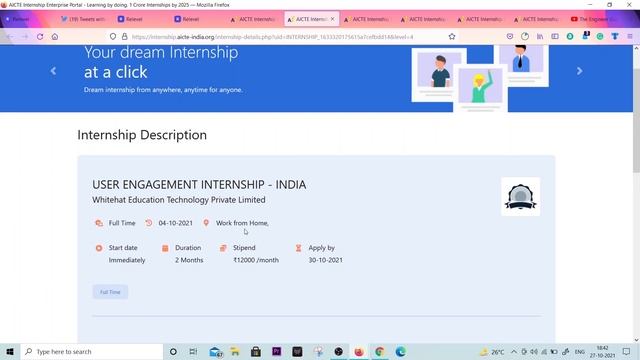 #AICTE Internships for Students | Jobs for B.Tech. / B.E., MCA, BCA, Bsc. Students | Stipend: 15,00 смотреть онлайн