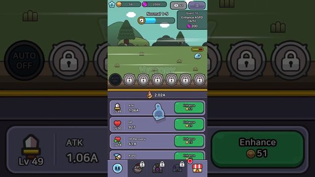 Legend Of Slime: Idle RPG | Gameplay Walkthrough Part 1 | Normal 1 Levels 1-10 (Android, iOS) смотреть онлайн