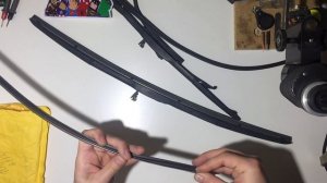 Замена резинок на дворниках Denso Hybrid от Subaru Forester