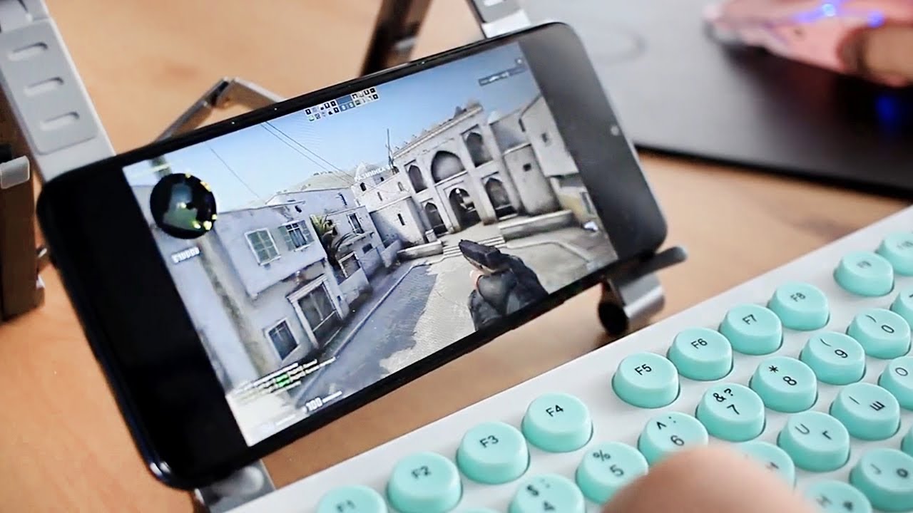 ДЕЛАЕМ ПК ИЗ СМАРТФОНА / КАК ЗАПУСТИТЬ ИГРЫ С ПК НА СМАРТФОНЕ смотреть онлайн