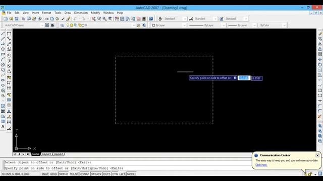 AutoCAD 2007 TUTORIALS -14- Offset смотреть онлайн