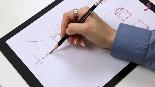 Рисование. Линейная перспектива. Одна точка схода смотреть онлайн