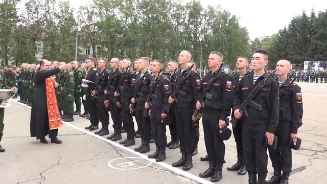 ДВОКУ: Принятие Военной Присяги курсантами 1 курса. 06.09.2020. смотреть онлайн