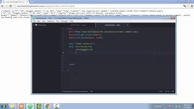 Parsing Json mengguakan PHP [Sri Maryati] смотреть онлайн