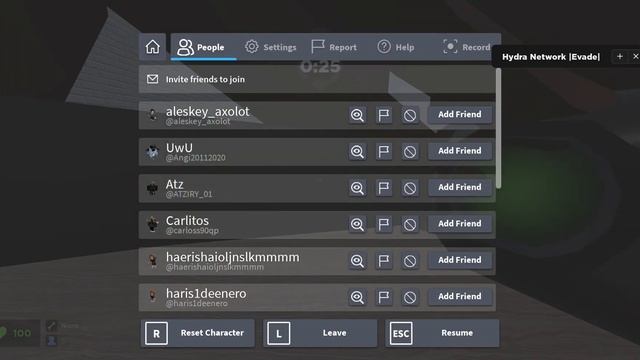 Roblox evade scripting (With evon executor) смотреть онлайн