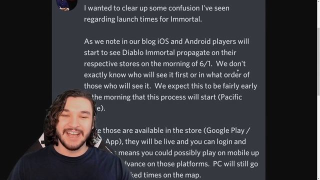 Diablo Immortal Release Date is a Day Early? смотреть онлайн