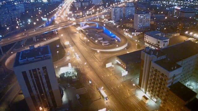 Москва - Нижегородская улица - веб камера 05.04.2020, 16:56