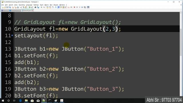 Swing in java in Hindi part 49 смотреть онлайн