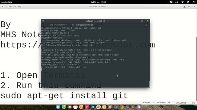 How To Install Git in Linux Ubuntu elementary OS Linux Mint смотреть онлайн