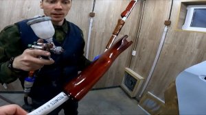 ЛАКИРОВКА Деревянного Цевья/Приклад на Оружии. КАК и ЧЕМ это СДЕЛАТЬ.