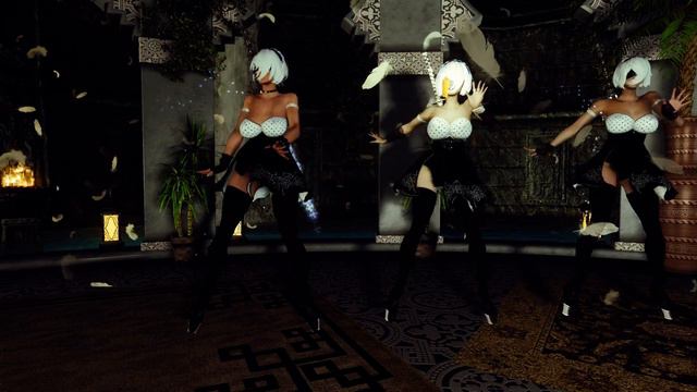 jordis and lydia with Ono dance skyrim смотреть онлайн