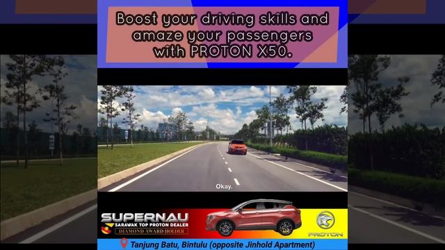 Proton X50 - Lane Keep Assist (LKA) and Intelligent Cruise Control (ICC) смотреть онлайн