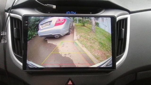 Камера заднего вида Teyes на Creta смотреть онлайн