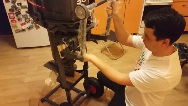 Тележка для лодочного мотора тестирование смотреть онлайн