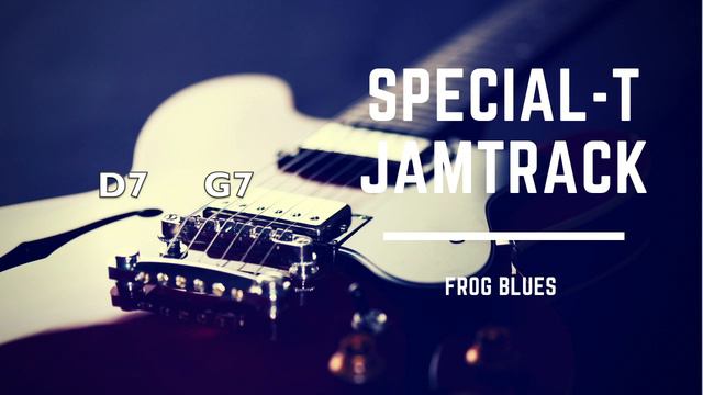 Special- T Jamtrack No.5 frog blues in D key backing track смотреть онлайн
