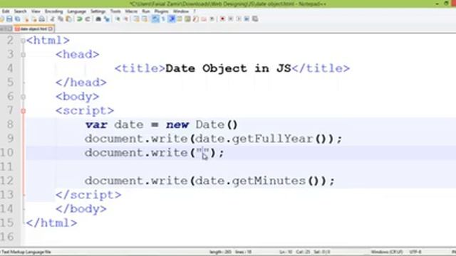 Complete JavaScript Programming P16 (Object Chapter 7 Date)For Programmer and Web Designer смотреть онлайн