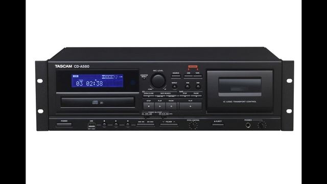 TASCAM Announces the CD-A580 Cassette Recorder/CD Player/USB Flash Drive Recorder смотреть онлайн