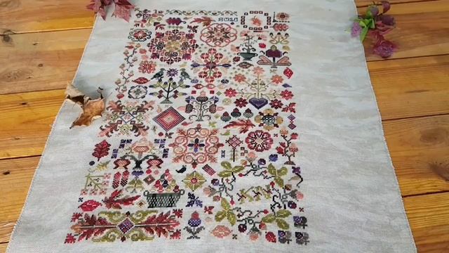 124.Готовая работа. AUTUMN QUAKERS?Rosewood Manor.