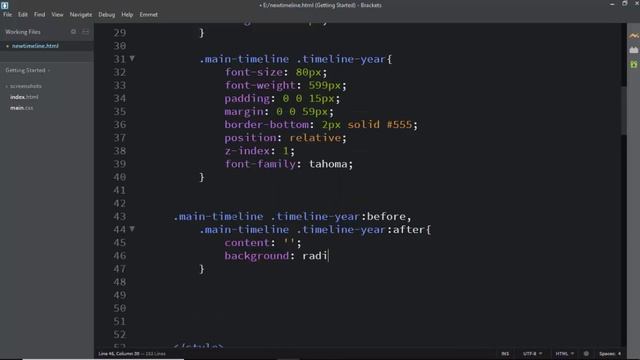 CSS 3 Timeline Design using HTML & CSS || New Timeline Design смотреть онлайн