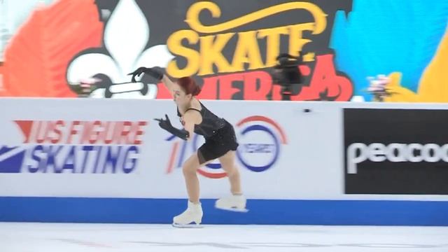 Skate America 2021 Free Skate Practice - Alexandra Trusova смотреть онлайн