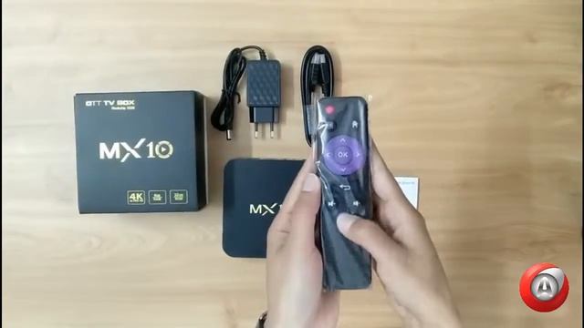 MX10 4K Android Tv Box-Android 9.0 - 4+32GB - HDR смотреть онлайн